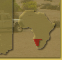 Landkarte Namibia | Drachenfliegen + Gleitschirmfliegen in Namibia