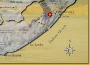 map Landkarte Flugfürer Südafrika Fluggebiete für Gleitschirmfliegen und Drachenfliegen | Paragliding